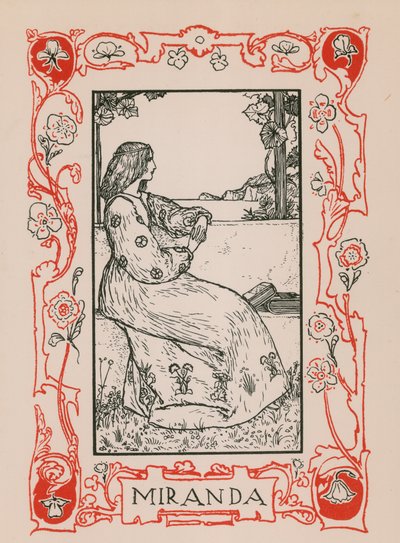 Miranda, La tempestad de Robert Anning Bell