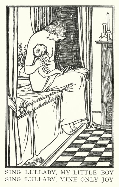 Canta una nana, mi niño, canta una nana, mi única alegría de Robert Anning Bell