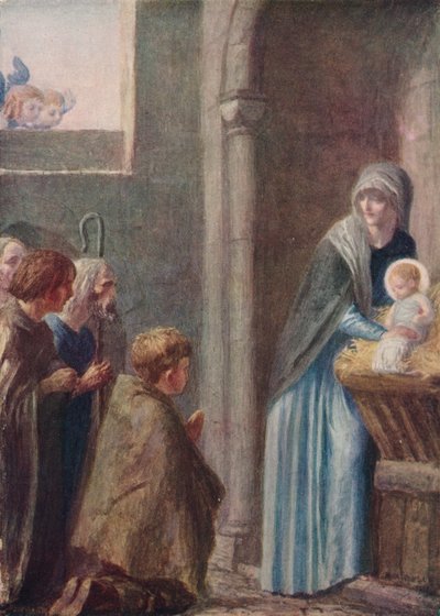 La Adoración de los Magos, finales del siglo XIX, 1912 de Robert Anning Bell