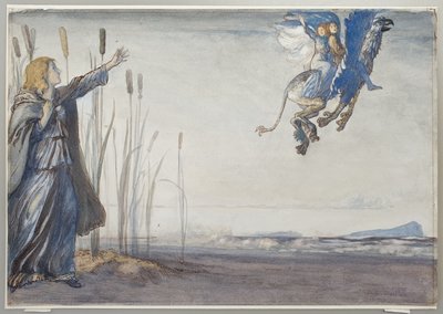 El lirio y el león de Robert Anning Bell