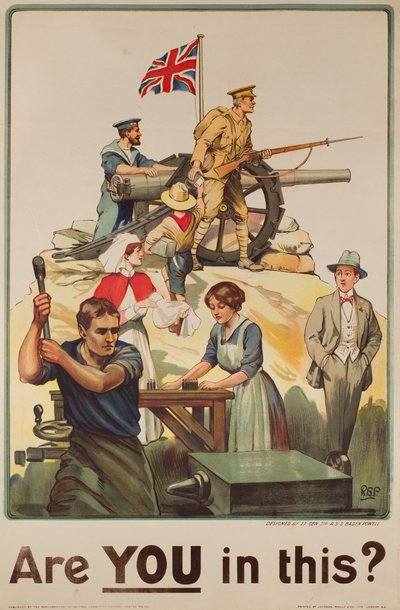 ¿ESTÁS en esto?, 1915 de Robert Baden Powell