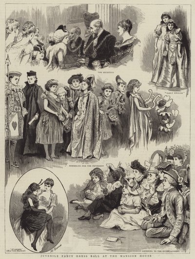 Baile de Disfraces Juvenil en la Mansion House de Robert Barnes