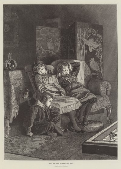 Dejado en casa para preocuparse y enfurruñarse de Robert Barnes