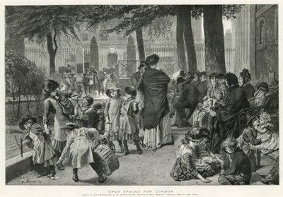 Escena en el cementerio de la Iglesia de San Juan, Waterloo Road de Robert Barnes