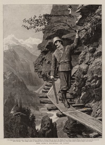 La carretera del rey en el Tíbet de Robert Barnes