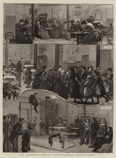 La misión teatral, Casa Macready, Covent Garden de Robert Barnes