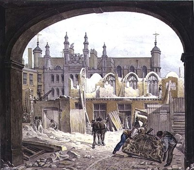 Blackwell Hall, King Street, Cheapside de Robert Blemell Schnebbelie