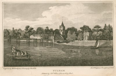 Iglesia de Fulham, Londres de Robert Blemell Schnebbelie