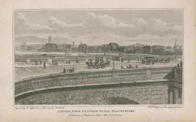 Londres, desde Chatham Place, Blackfriars de Robert Blemell Schnebbelie