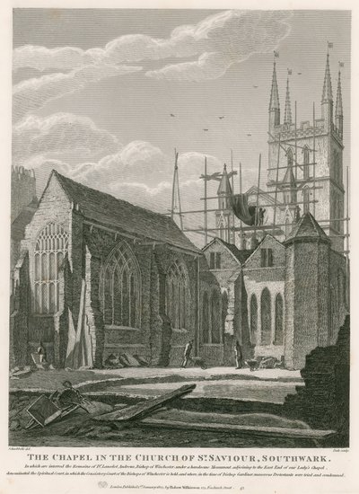 La capilla en la iglesia de St Saviour