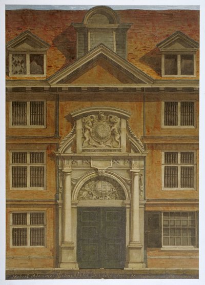 Blackwell Hall, Ciudad de Londres, 1819 de Robert Blemmell Schnebbelie