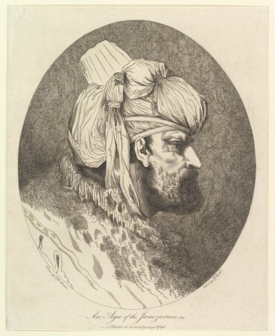 Un Aga de los Jenízaros, 19 de julio de 1779 de Robert Blyth