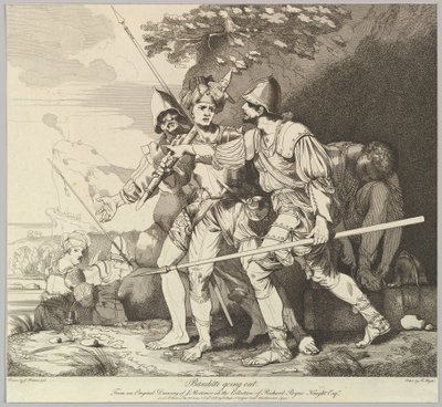 Bandidos saliendo, 9 de noviembre de 1780 de Robert Blyth