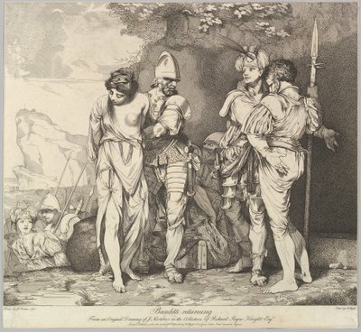 Bandidos regresando, 9 de noviembre de 1780 de Robert Blyth