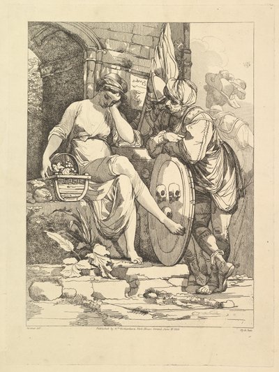 Bandidos en el mercado, 10 de junio de 1805 de Robert Blyth