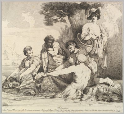 Pescadores, 9 de noviembre de 1780 de Robert Blyth