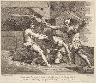 Asalto a un bastión de bandidos, 1 de mayo de 1782 de Robert Blyth