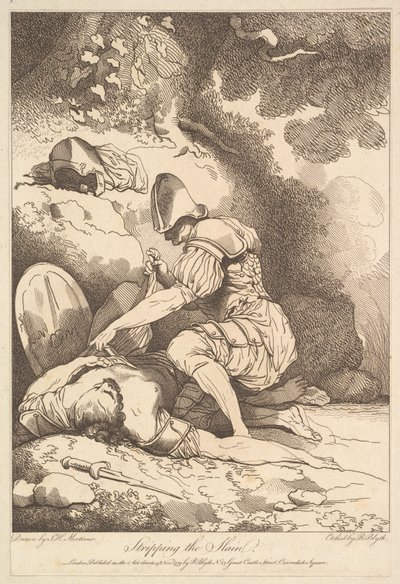 Despojando a los muertos de Robert Blyth