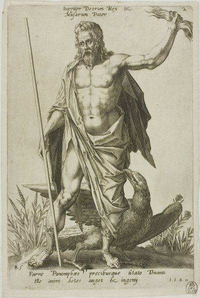 Júpiter, placa 2 de Parnassus Biceps de Robert Boissard