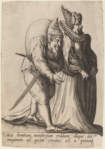 Vitia hominem monstrosum de Robert Boissard