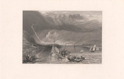 La Chaise de Gargantua cerca de Duclair de Robert Brandard