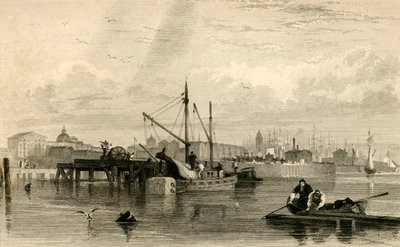 Liverpool, desde el Mersey, No. 1..., mediados del siglo XIX de Robert Brandard