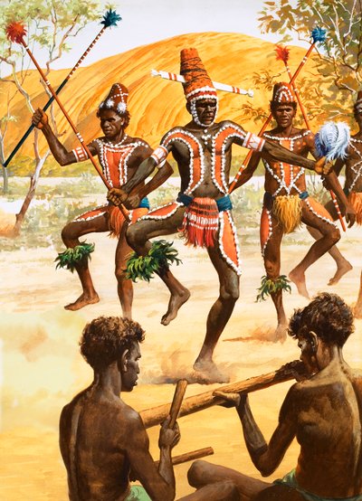 Danza aborigen de Robert Brook
