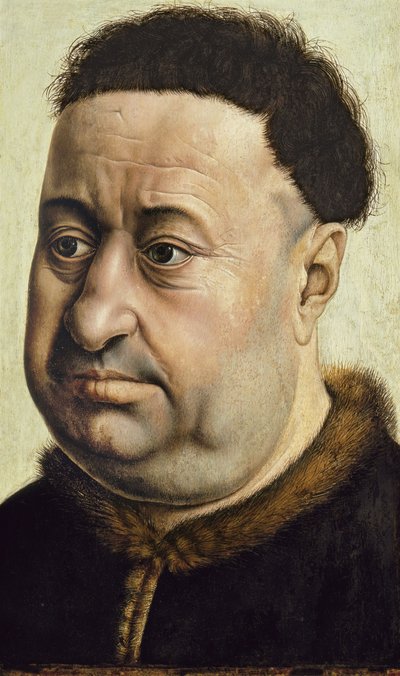 Retrato de un hombre Robert de Masmines de Robert Campin