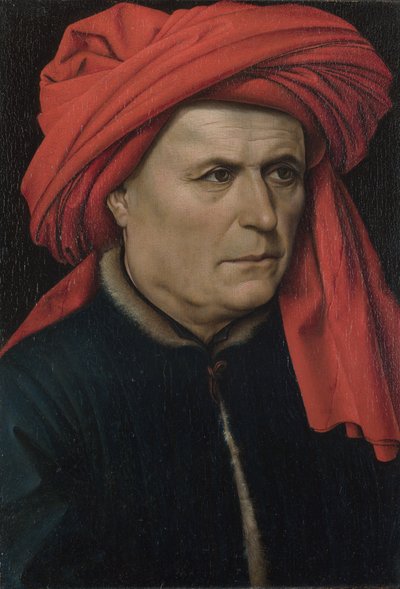 Retrato de un hombre, ca 1435 de Robert Campin