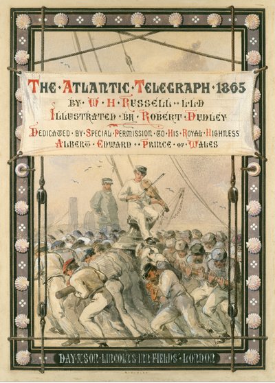El telégrafo atlántico, [1866] de Robert Charles Dudley