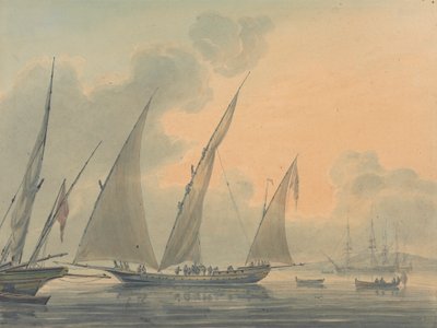 Navegación en el Mediterráneo de Robert Cleveley