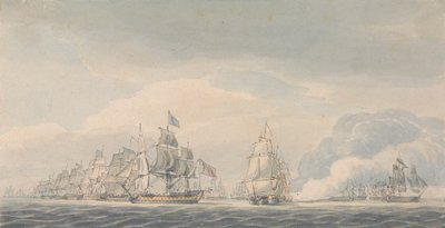 La batalla del cabo de San Vicente de Robert Cleveley