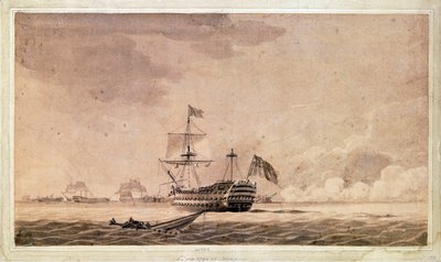 El buque británico Queen, el 1 de junio de Robert Cleveley