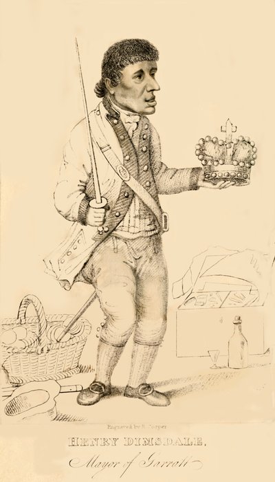 Henry Dimsdale, Alcalde de Garratt, 1821 de Robert Cooper