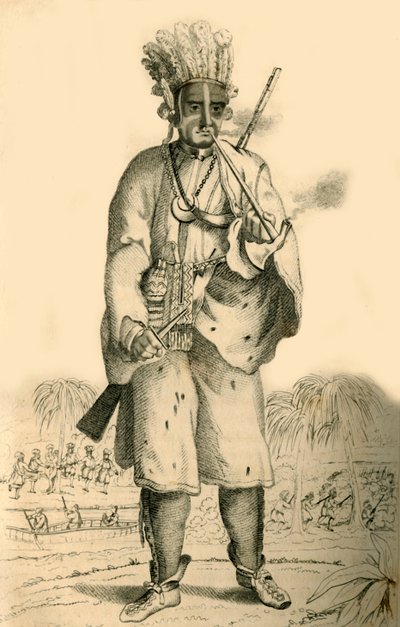 Peter Williamson, notable por su cautiverio y sufrimientos, 1821 de Robert Cooper