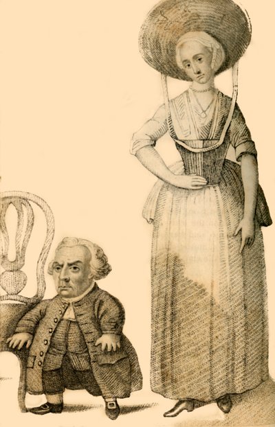 Wybrand Lolkes, El Enano Holandés, 1821 de Robert Cooper