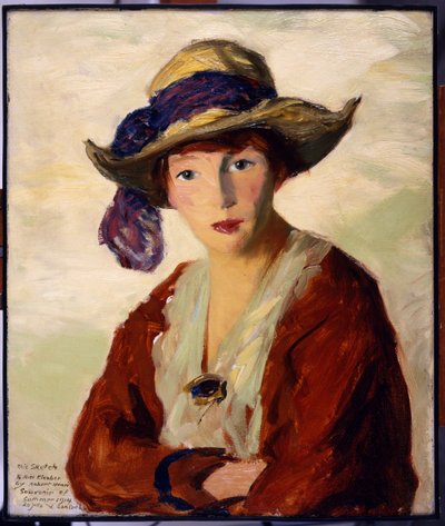 Retrato de la Sra. Robert Henri, 1914 de Robert Cozad Henri