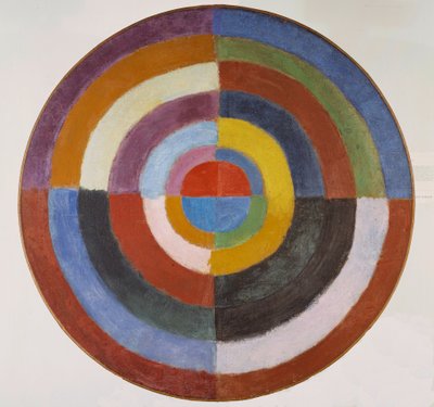 Disque Le premier disque, 1912-1913 de Robert Delaunay