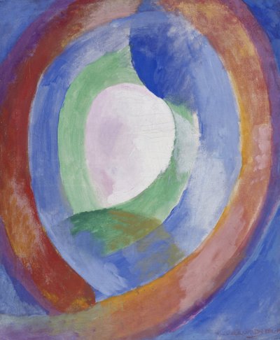 Formas circulares, luna no. 1 de Robert Delaunay