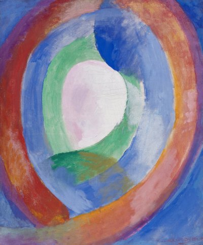 Formas circulares, luna no. 1 de Robert Delaunay
