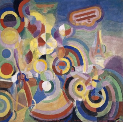 Homenaje a Blériot de Robert Delaunay