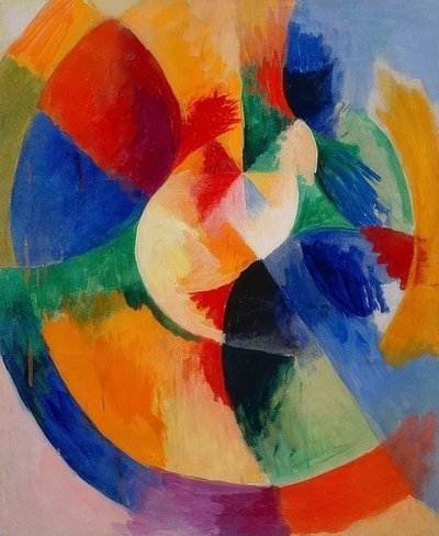 Formas circulares, sol. 1912/13 de Robert Delaunay