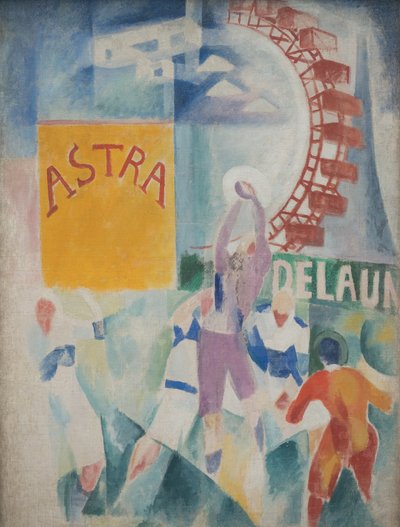 Die Mannschaft von Cardiff de Robert Delaunay