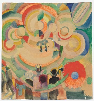 Carrusel de cerdos de Robert Delaunay