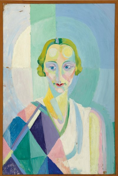 Retrato de la Sra. Heim de Robert Delaunay