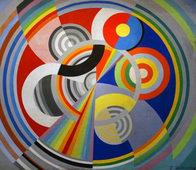 Rythme nº 1, decoración para el Salón de las Tullerías de Robert Delaunay
