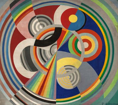 Ritmo n°1, decoración para el Salón de las Tullerías de Robert Delaunay