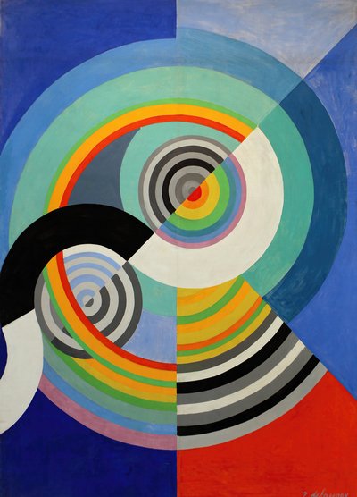 Ritmo n°3, decoración para el salón de las Tullerías, 1938 de Robert Delaunay