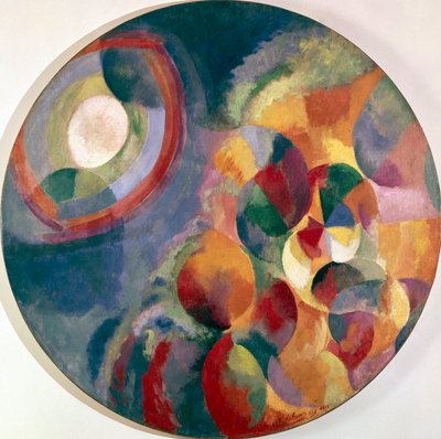 Contrastes simultáneos: Sol y Luna de Robert Delaunay