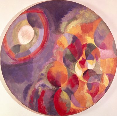 Contrastes simultáneos, sol y luna de Robert Delaunay